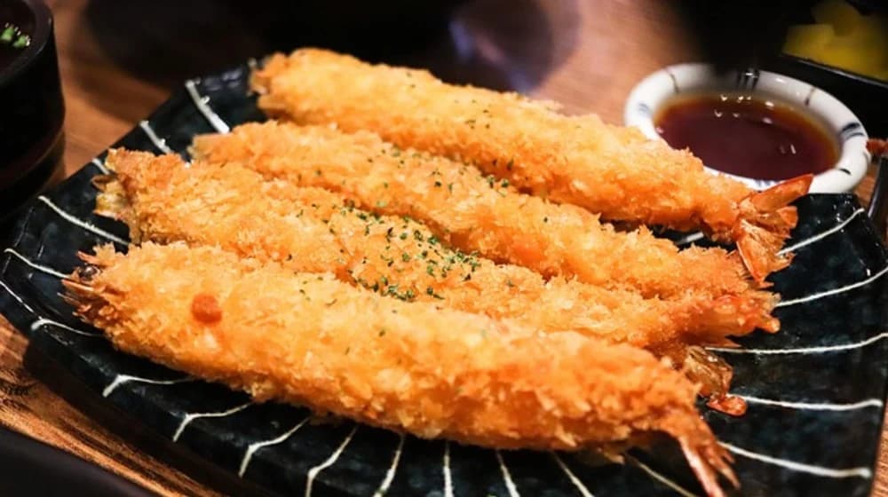 Creveți tempura
