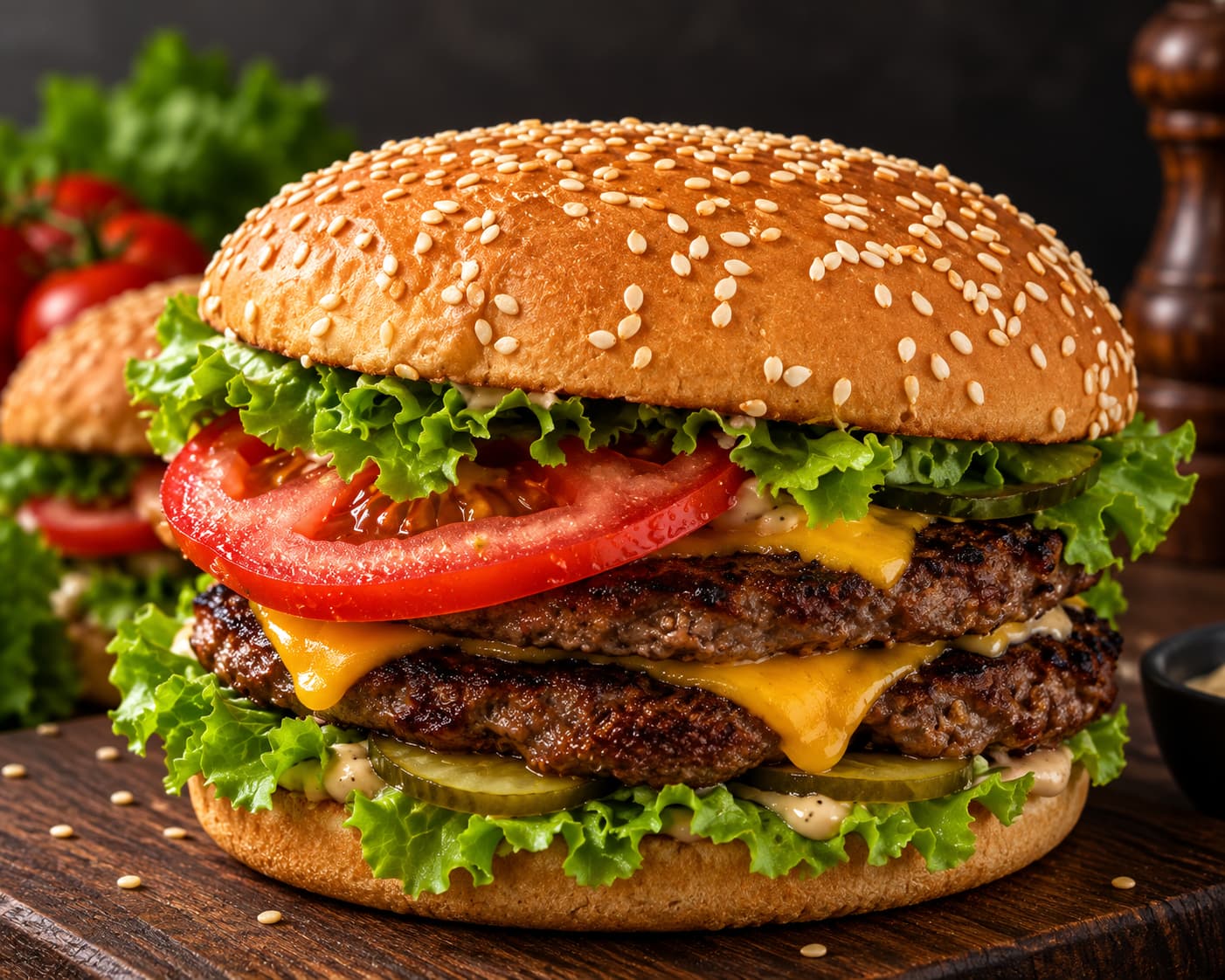 Double Cheese Burger
